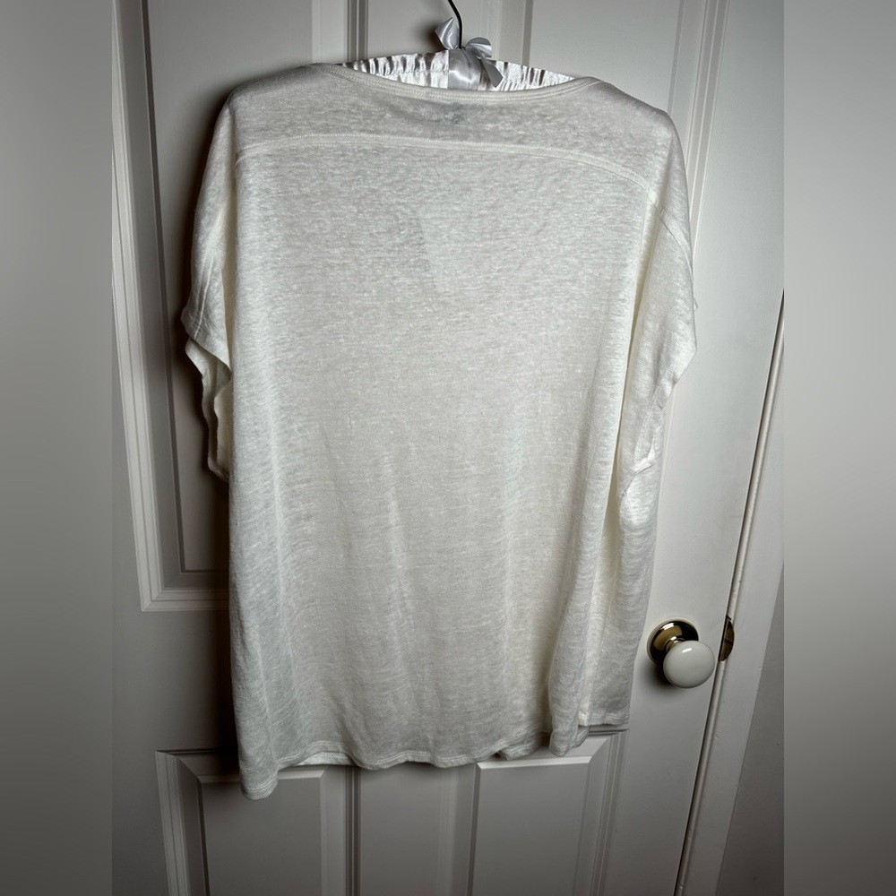 Vince cream Short Sleeve Tee - Picture 7 of 9